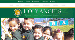 Desktop Screenshot of holyangelsarcadia.net