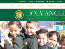 Tablet Screenshot of holyangelsarcadia.net